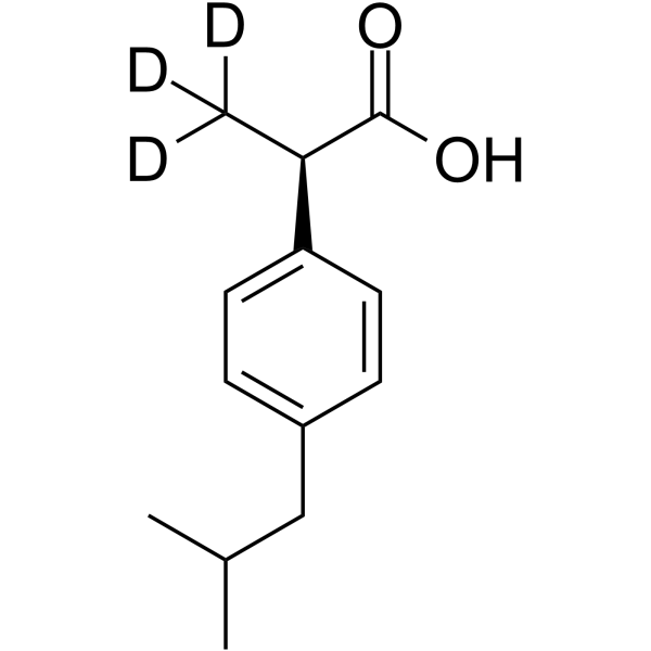 (R)-(-)-Ibuprofen-d3 ((R)-Ibuprofen-d3) 121702-86-1